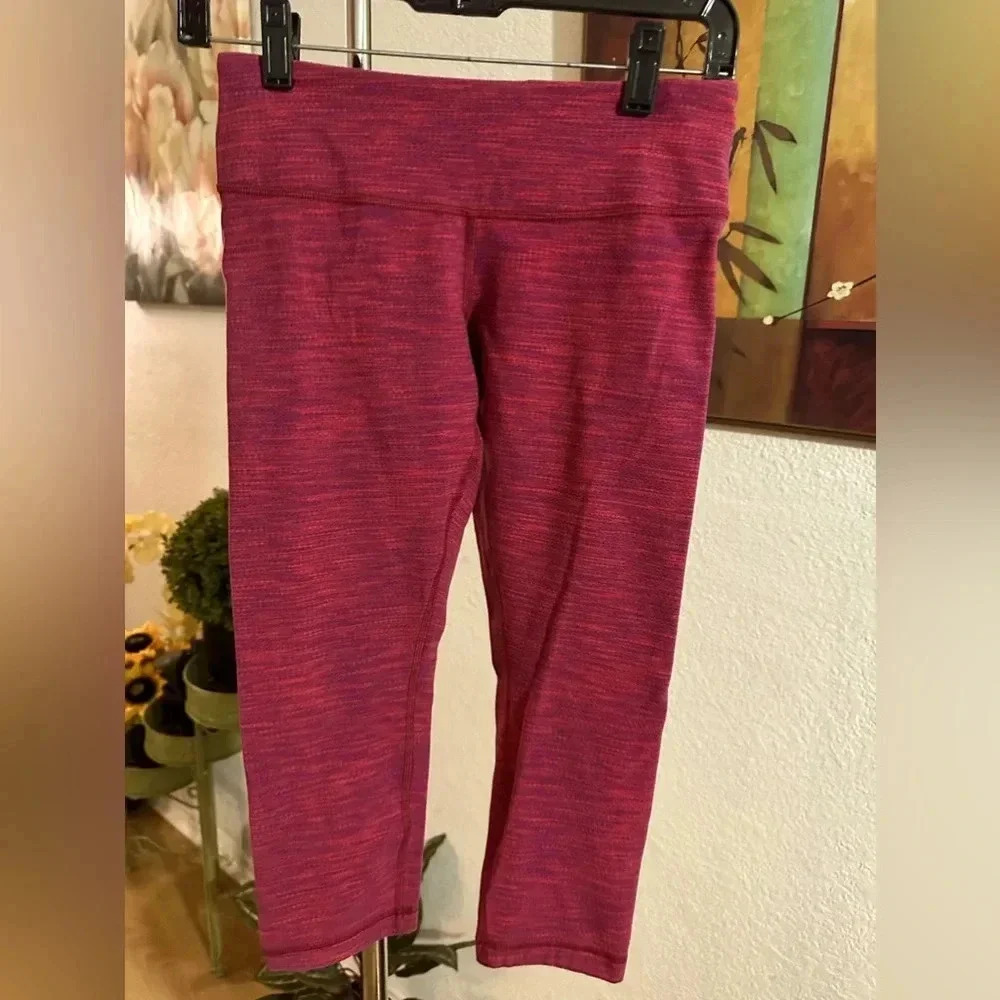 Lululemon inspire crop leggings size 6